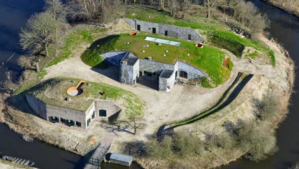 Solatube toepassing fort Nieuwe Hollandse Waterlinie