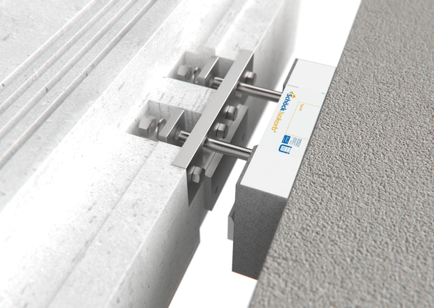 Schöck Isokorf® elementen voor achterafmontage