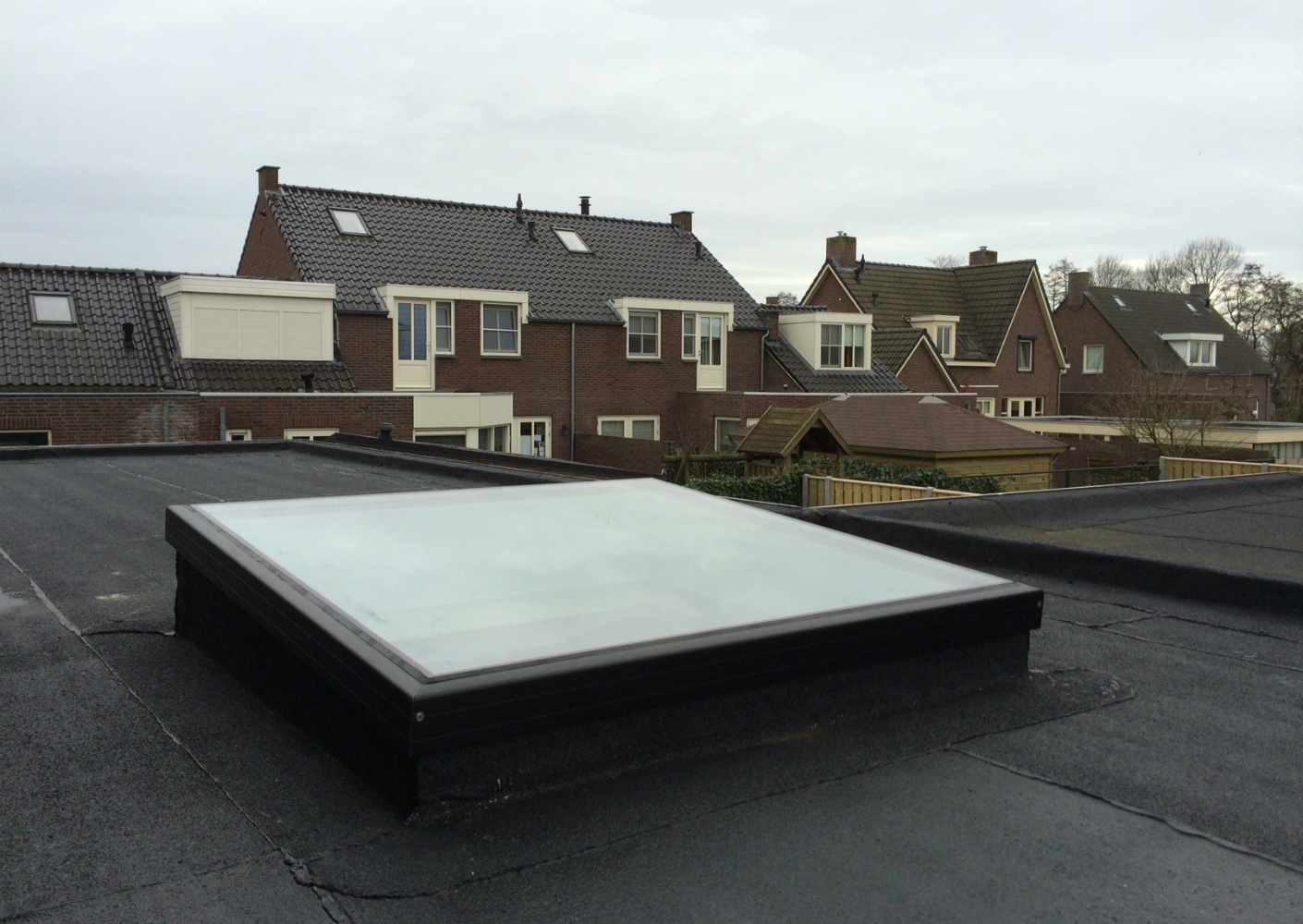 Renovatie met daklicht ClearSky na montage Renovatie met daklicht ClearSky na montage