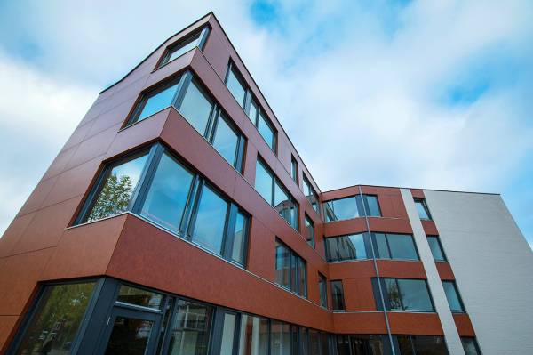 Appartementencomplex ’t Bakenshof, Horst - gevelbekleding Rockpanel Stones