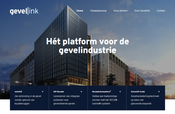 Gevellink - hét platform voor de gevelindustrie