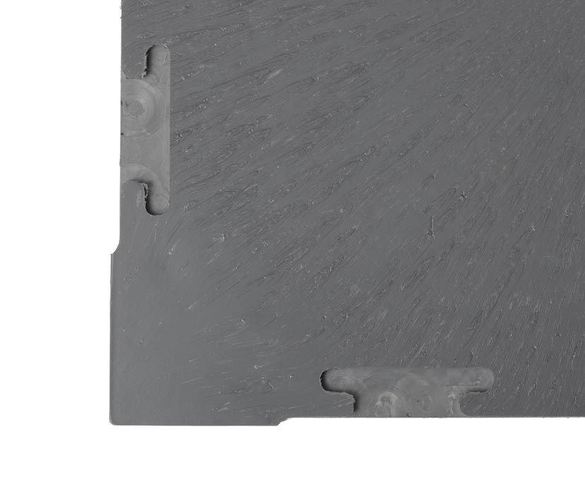 Nicocyl Clip Plus pvc-tegel grijs