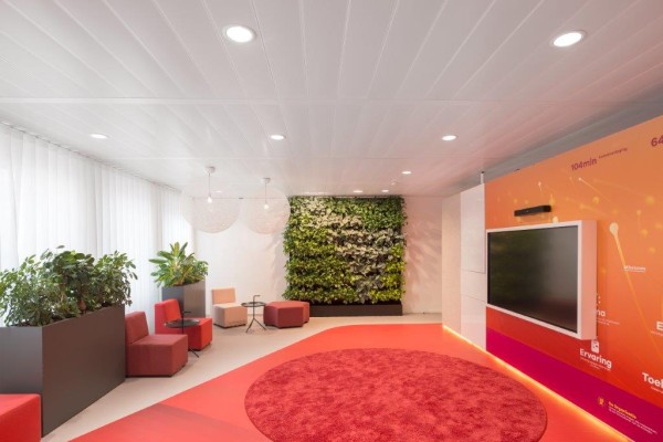 Hunter Douglas Architectural Nederland | NBD Nederlandse Bouwdocumentatie Hunter Douglas C3 PCM Klimaatplafond bij Flora Holland