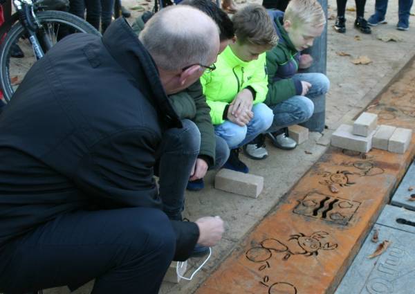 ACO ExoDrain Krabbendijke met kinderen wedstrijd ontwerp