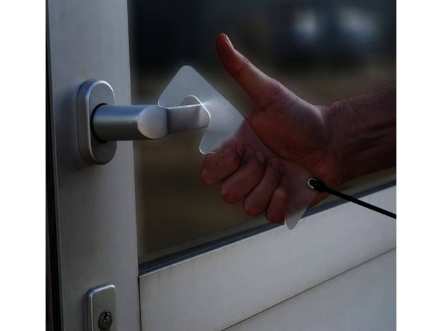 Roodbeen | NBD Nederlandse Bouwdocumentatie Deuropener hands-free acryl 4 stuks