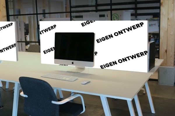 shop.signploeg.nl | NBD Nederlandse Bouwdocumentatie Bureauscherm 1400x500mm