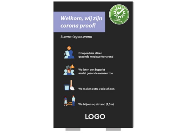 shop.signploeg.nl | NBD Nederlandse Bouwdocumentatie Welkomstzuil 1600 x 1000 mm