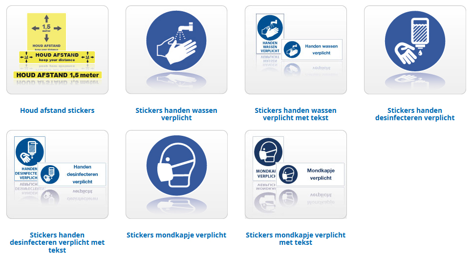 Corona COVID-19 stickers Corona COVID-19 stickers