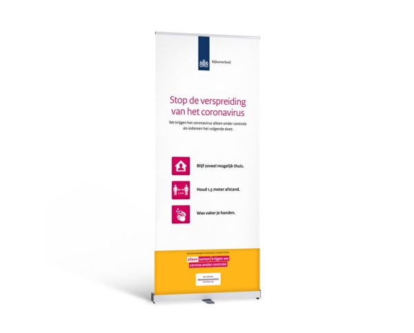 Promofit | NBD Nederlandse Bouwdocumentatie Corona Roll-Up Banner