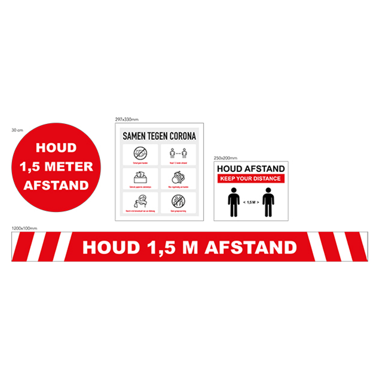 Hellodruk | NBD Nederlandse Bouwdocumentatie Corona stickers