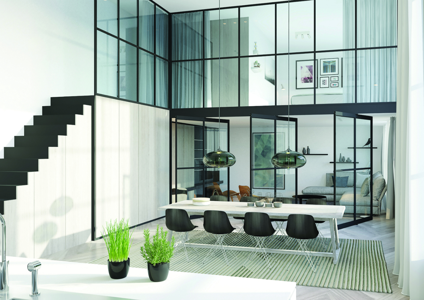 Aliplast IDA, Interior Doors Aluminium Aliplast IDA, Interior Doors Aluminium