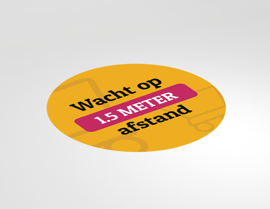 Vloerstickers Vloerstickers