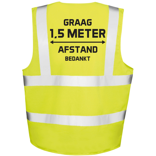 Veiligheidsvest 1.5m afstand (10 st.)