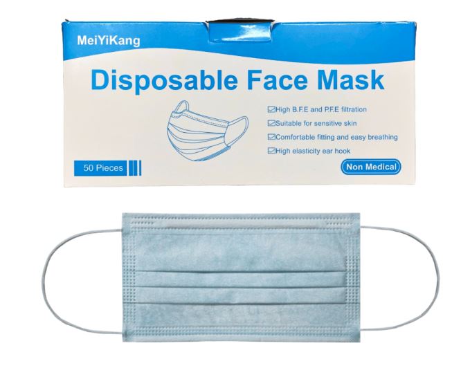 50 Stuks Dermotect Extra Hygiëne Mondkapjes