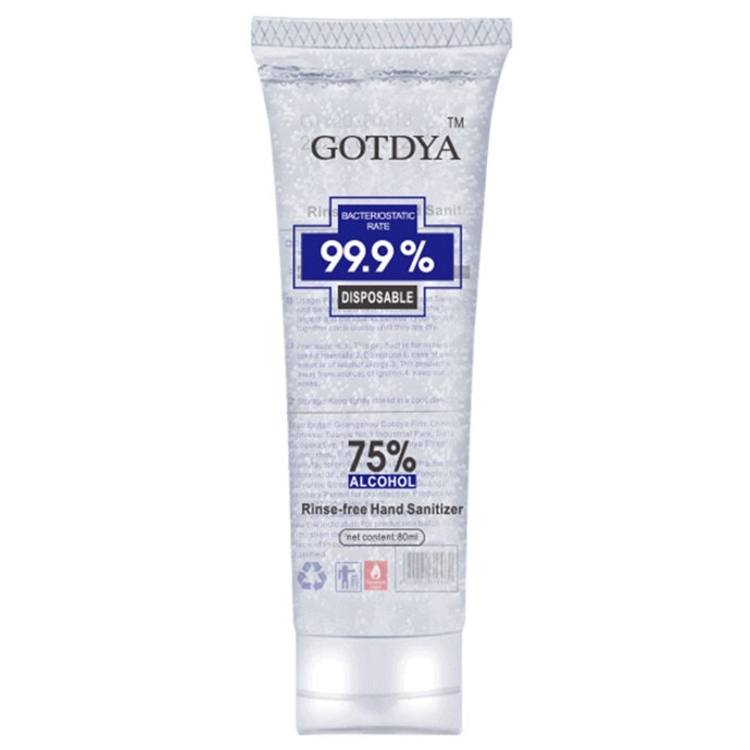 Anderhalvemeterkantoor.nl | NBD Nederlandse Bouwdocumentatie Desinfecterende handgel 80ML (10 stuks)