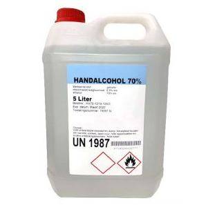 Handalcohol TAPP 5 L.