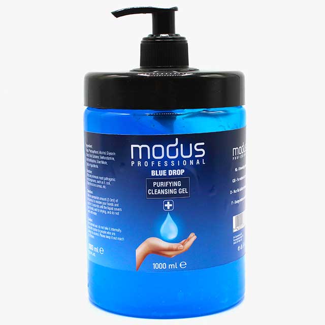 Modus desinfecterende Hand Gel 70 % alcohol + Pomp 1L