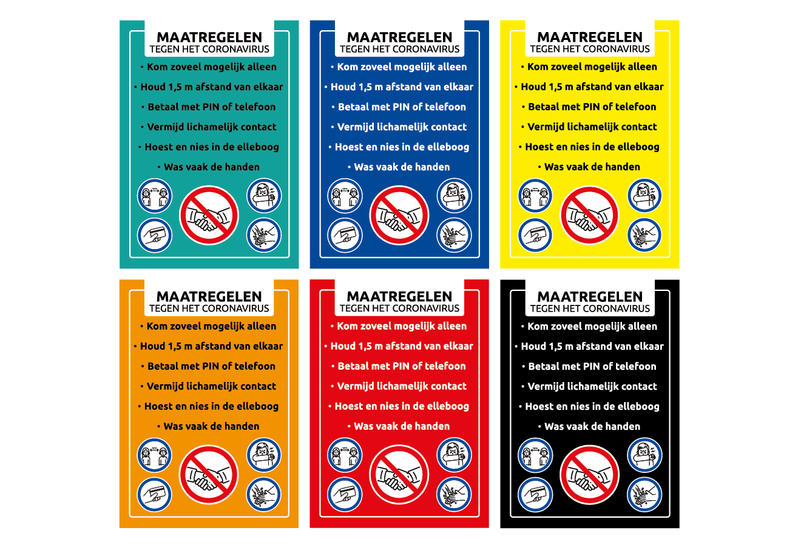 Preventie raamstickers