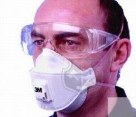 Beschermingsmasker met uitademventiel (10 stuks)
