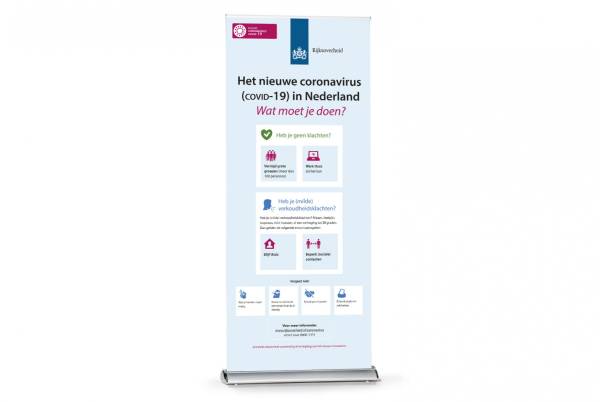 Preventie roll-up banner