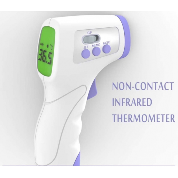Infrarood thermometer incl. batterijen (Contactloos) Infrarood thermometer incl. batterijen (Contactloos)