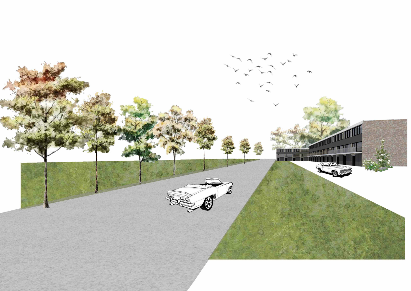 KAW architecten doet als eerste onderzoek naar inbreidingsmogelijkheden stad KAW architecten doet als eerste onderzoek naar inbreidingsmogelijkheden stad