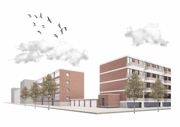 KAW architecten doet als eerste onderzoek naar inbreidingsmogelijkheden stad