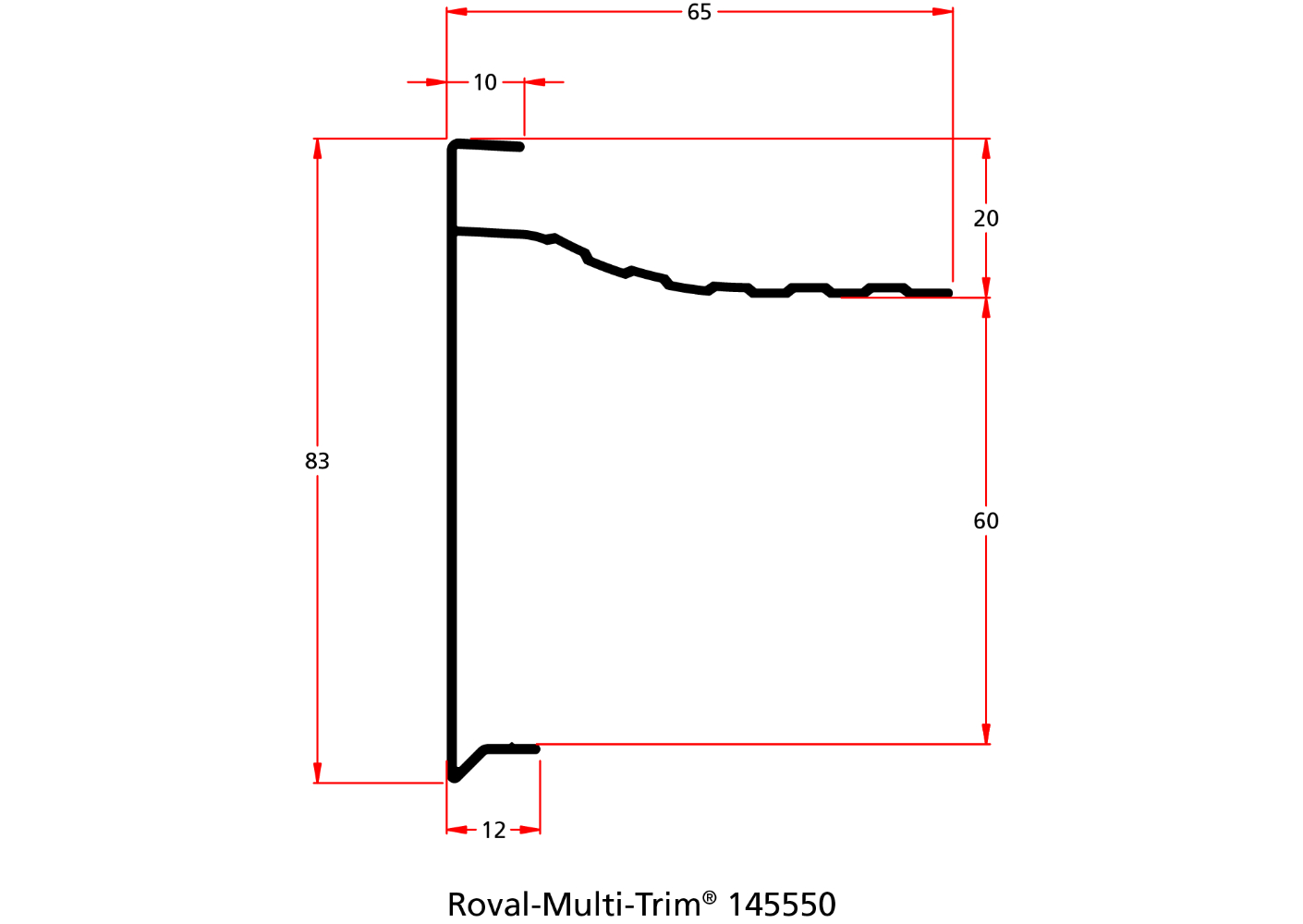 Roval-Multi-Trim® 60 mm 145550