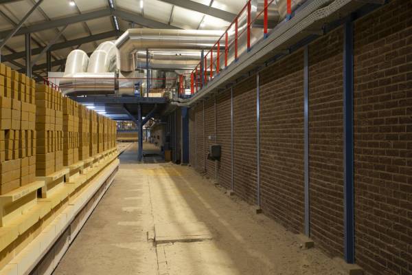 Nieuwe tunneloven voor Vandersanden straatbakstenen in Tolkamer