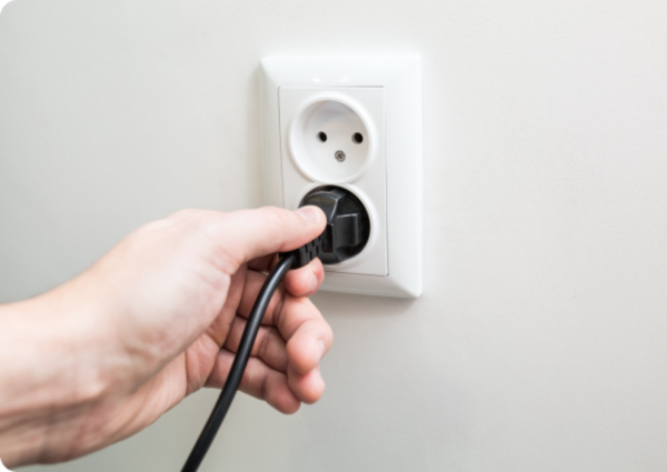 Plug-in voor elektrisch verwarmen 