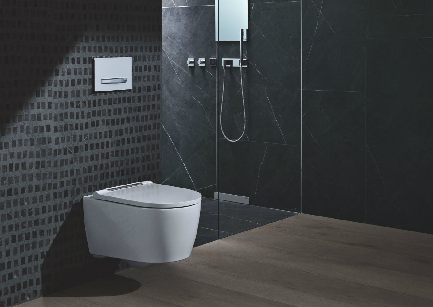 Geberit ONE wc: onzichtbare bevestiging Geberit ONE wc: onzichtbare bevestiging