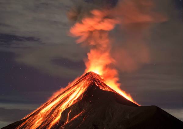 Mount Fuego, Guatemala