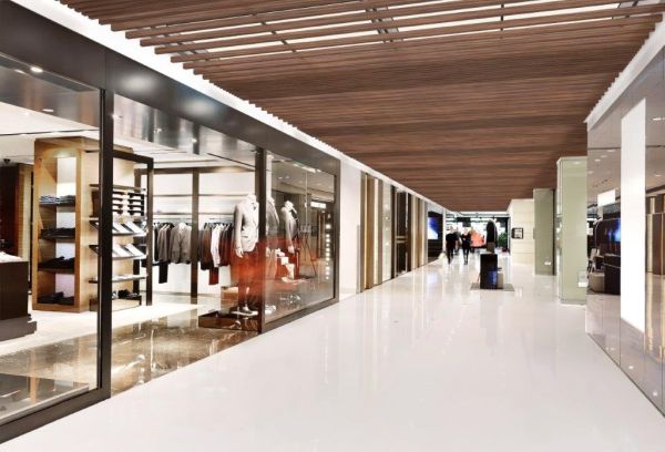 Combi-Line plafondsysteem Repeat, winkelcentrum