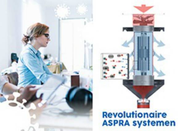ASPRA systemen voor revolutionaire luchtreiniging