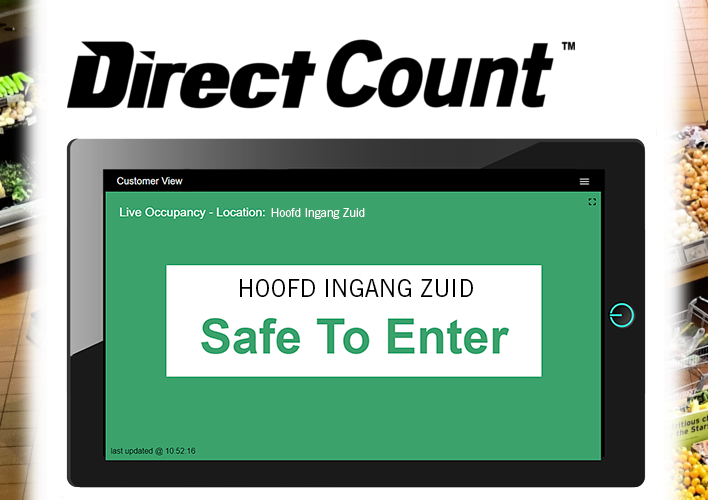 IDIS DirectCount houdt bezoekersaantallen bij