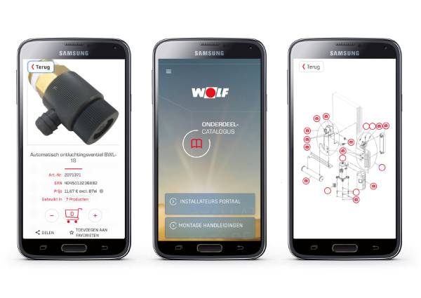 WOLF Service App vernieuwd 