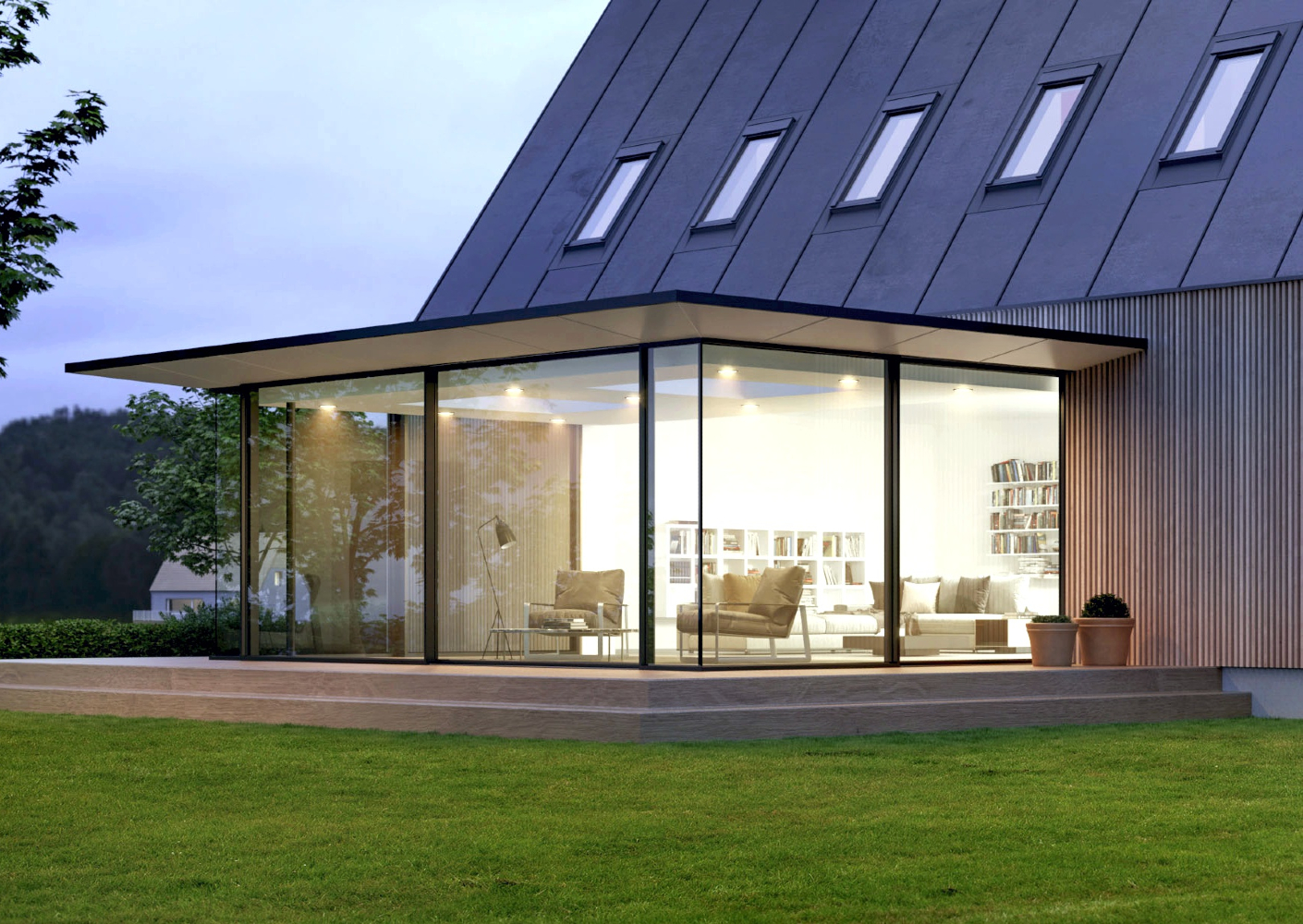 Solarlux Avalis: de eyecatcher van de woning Solarlux Avalis: de eyecatcher van de woning