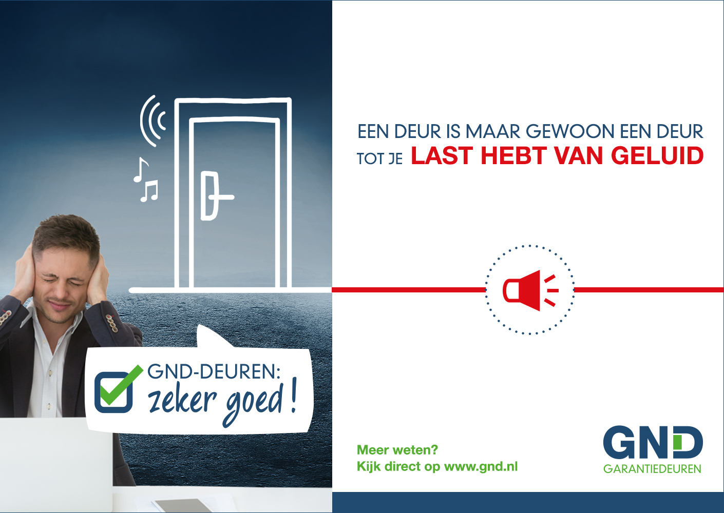GND verstrekt helderheid over geluidwerendheid GND verstrekt helderheid over geluidwerendheid