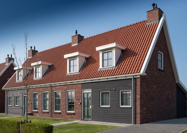 De 6/8-persoons woningen op Parc Ganuenta, Zeeland