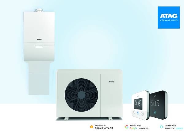 Breed werkingsgebied warmtepomp ATAG Energion M Hybrid