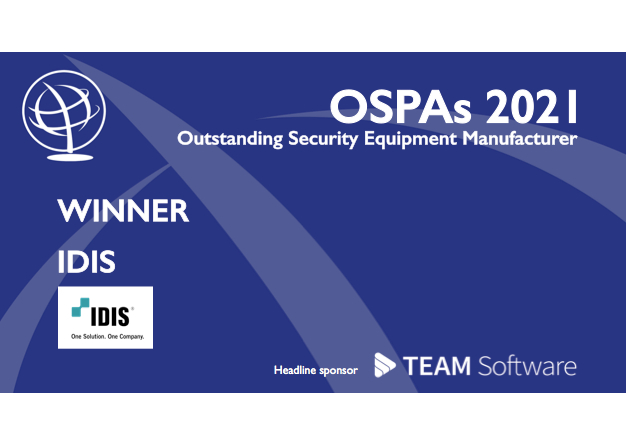 IDIS winnaar bij OSPA's UK