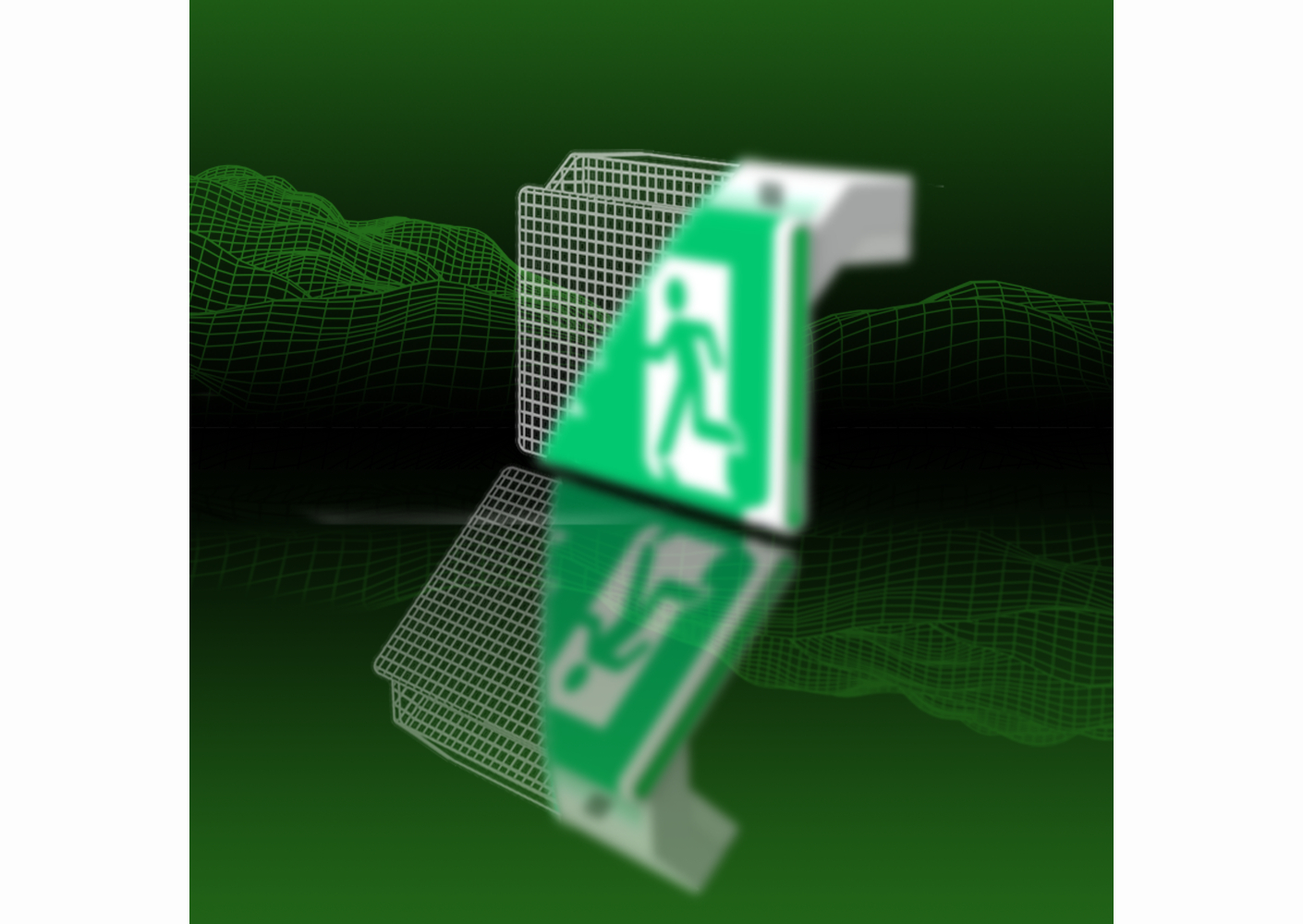 Nieuw: D-Sign vluchtrouteaanduiding Nieuw: D-Sign vluchtrouteaanduiding