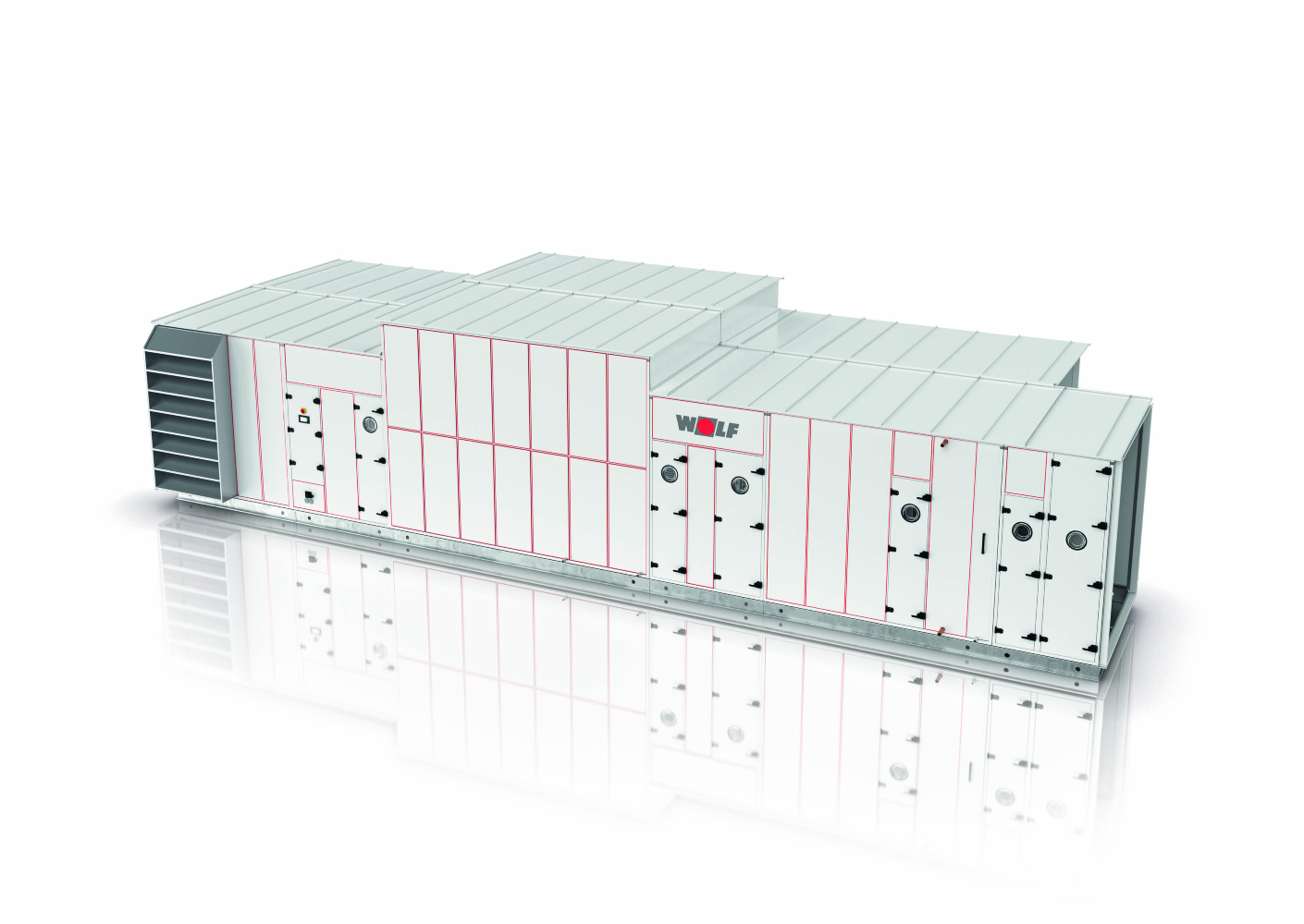 De nieuwe KG Flex serie omvat individuele oplossingen voor luchthoeveelheden tot 350.000 m³/h. De nieuwe KG Flex serie omvat individuele oplossingen voor luchthoeveelheden tot 350.000 m³/h.