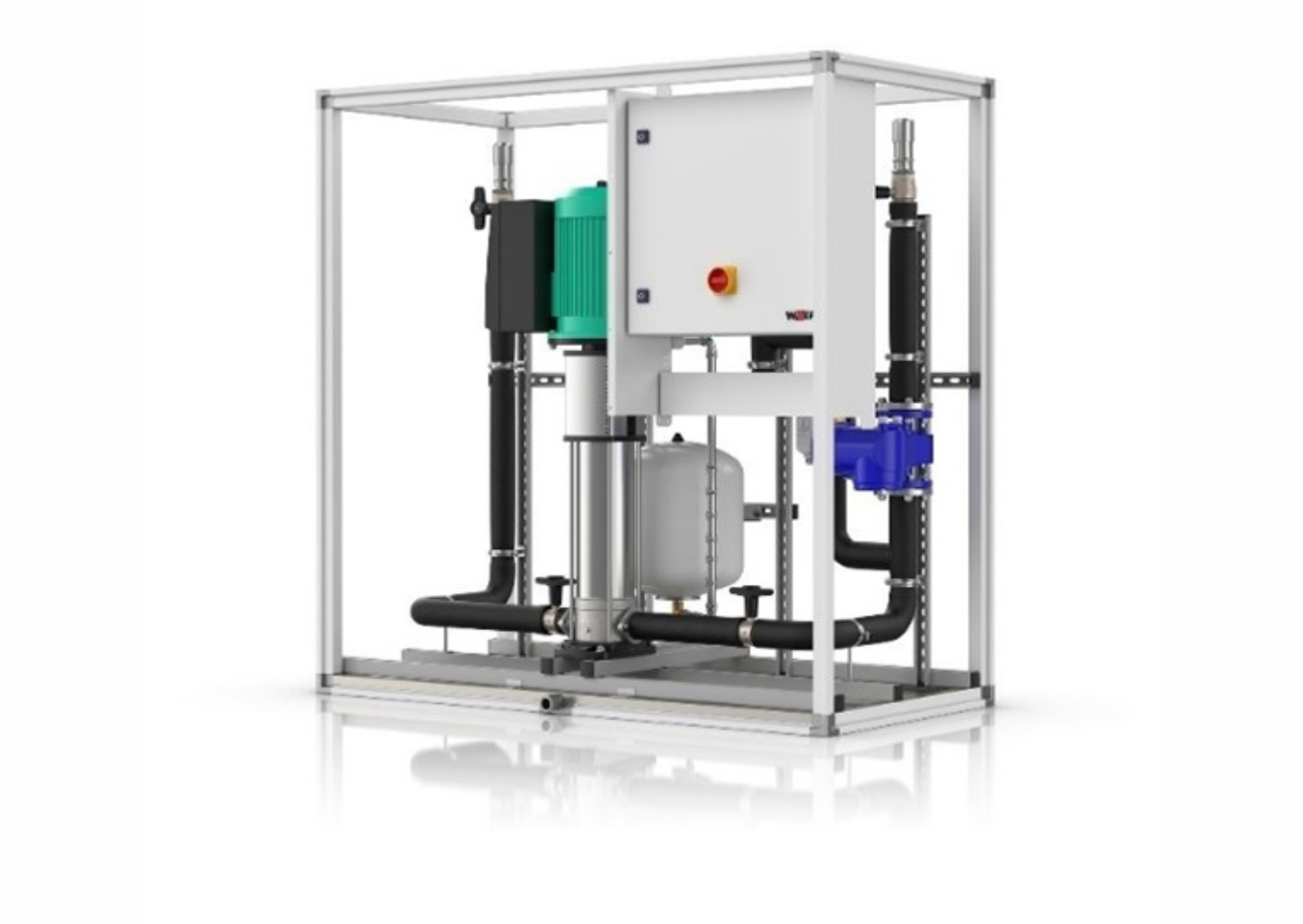 Profiteer van efficiënte warmteterugwinning, zelfs als er hoge hygiëne-eisen gelden: Het gebruik van het WOLF hoog rendement Twincoil-systeem maakt dit mogelijk. Profiteer van efficiënte warmteterugwinning, zelfs als er hoge hygiëne-eisen gelden: Het gebruik van het WOLF hoog rendement Twincoil-systeem maakt dit mogelijk.