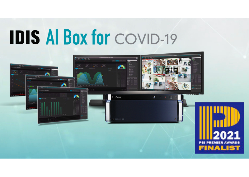 IDIS AI Box for COVID-19 genomineerd als "CCTV Product of the Year"