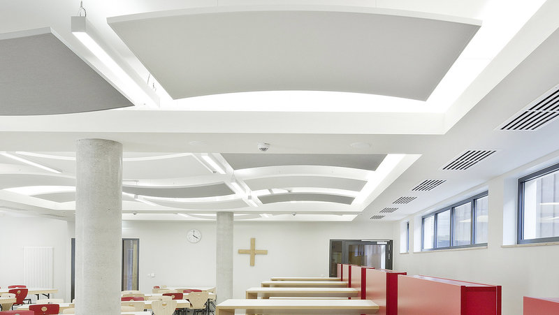 Knauf Ceiling Solutions AMF THERMATEX® Sonic plafondeilanden of canopy