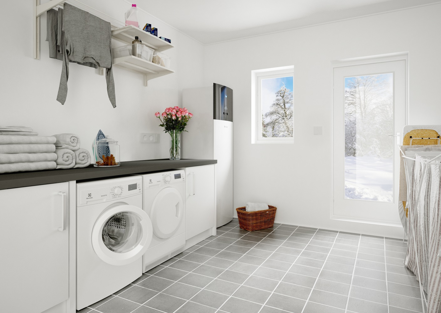 Vier stappen naar CO2-reductie voor verwarming van woningen Vier stappen naar CO2-reductie voor verwarming van woningen