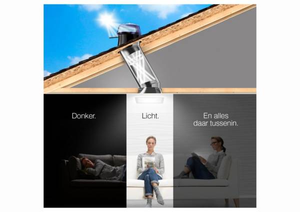 Nieuw: daglichtdimmer op zonne-energie