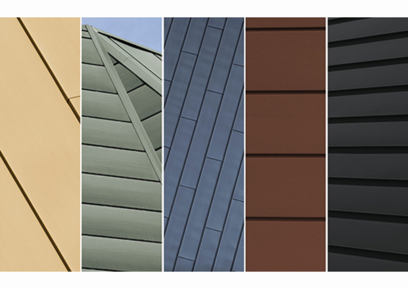 RHEINZINK PRISMO: zink met kleur RHEINZINK PRISMO: zink met kleur