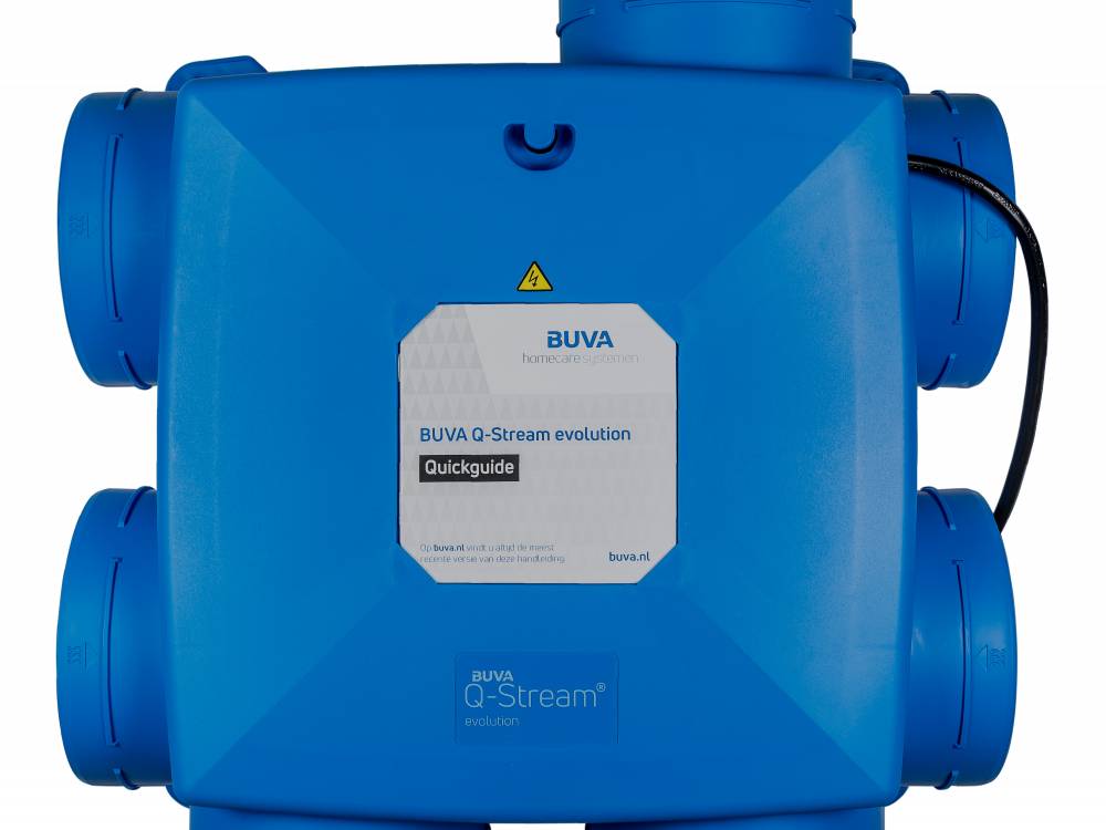 BUVA Q-Stream Evolution woonhuisventilator BUVA Q-Stream Evolution woonhuisventilator